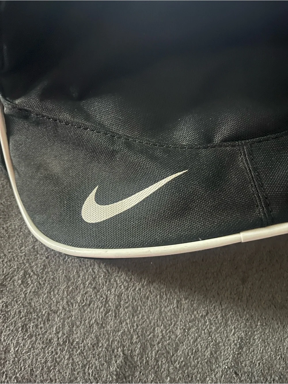 Nike Light Pink Tote Bag with Black Handles